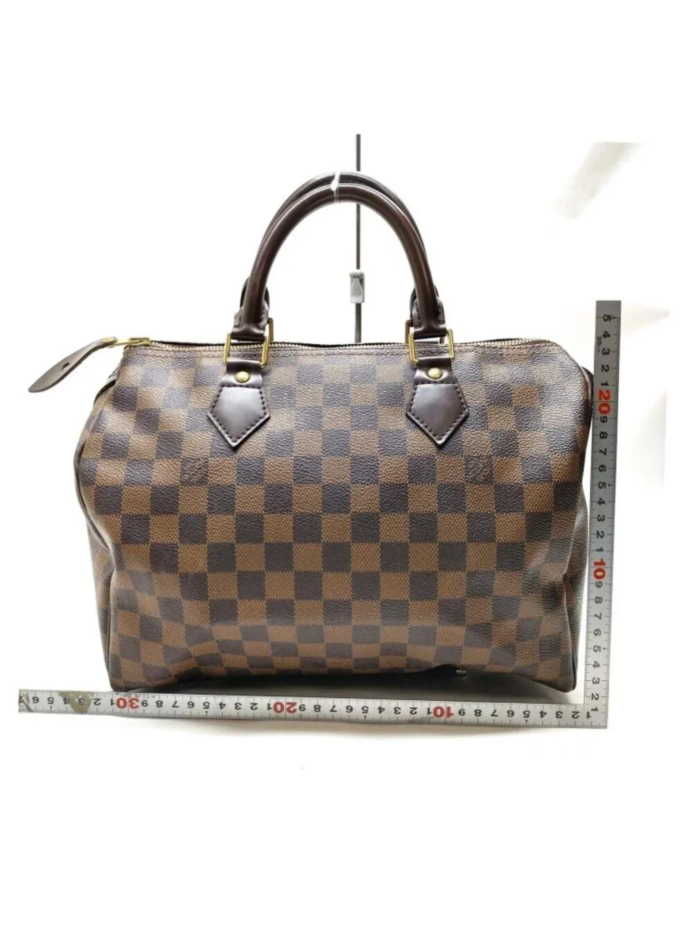 Authentic Louis Vuitton Speedy 35 Damier Ebene Handbag